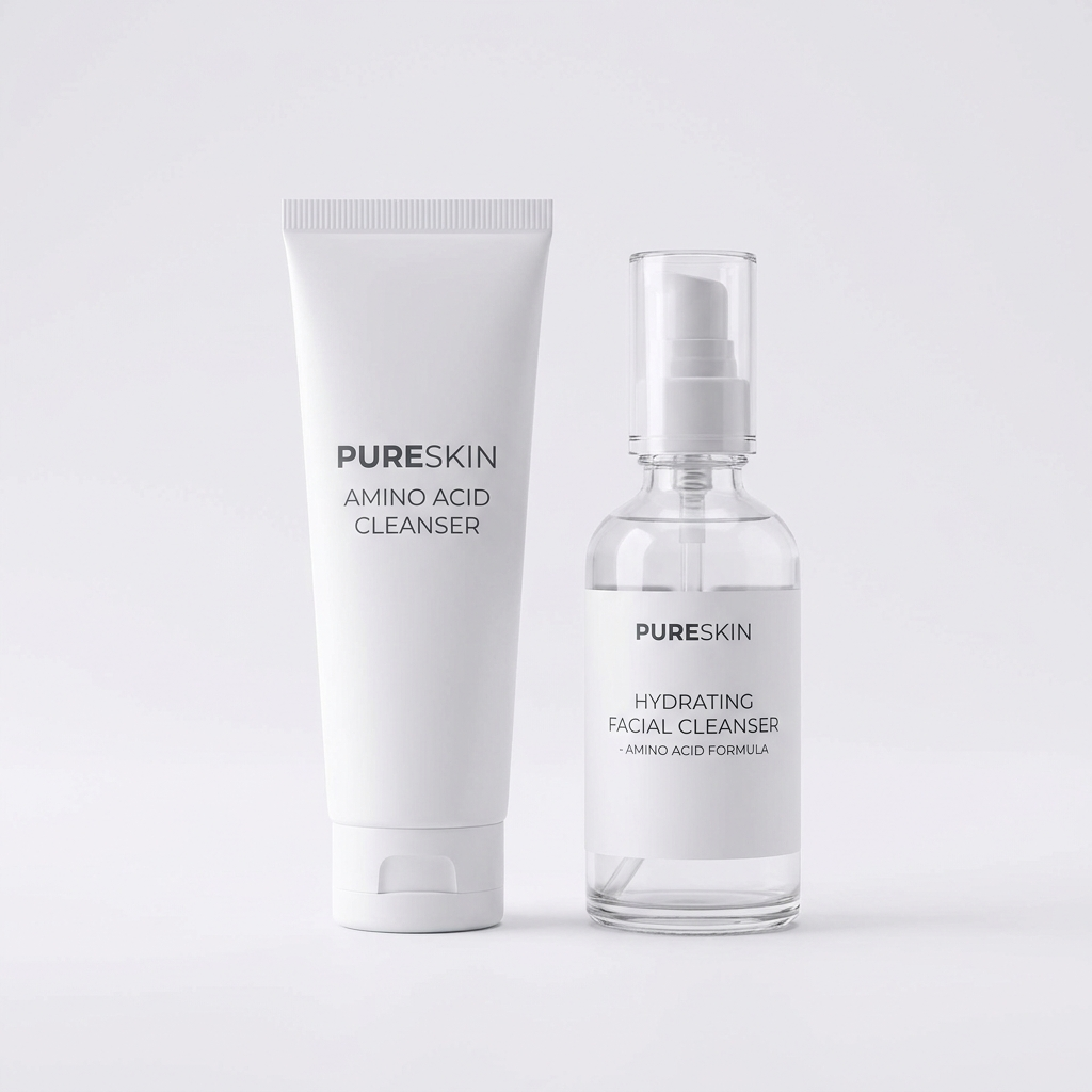 Amino Acid Facial Cleanser - Gentle, Oil-Control